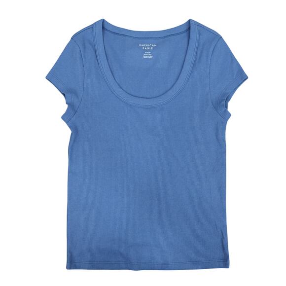 American Eagle/Aerie Assorted Top Bundle Blue Grey Size Small - Picture 5 of 10